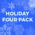 Holiday 4 Pack